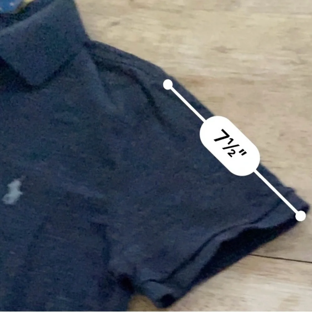 Polo Ralph Lauren‎ Men’s Sz Medium Custom Slim Fit Merled Dark Gray Polo